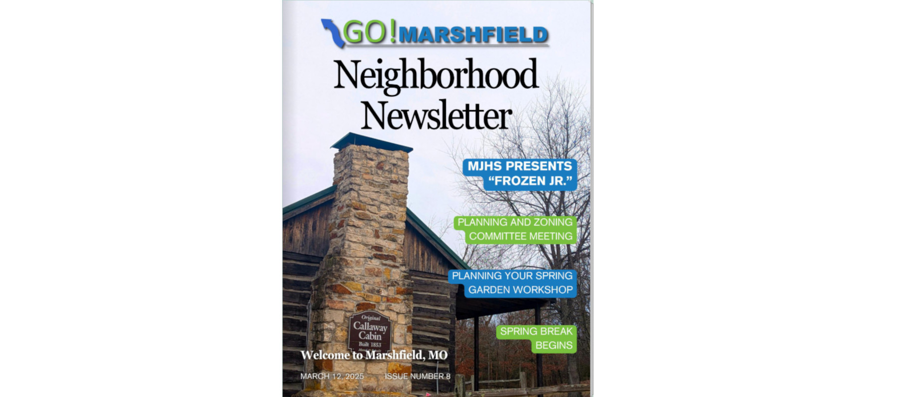 Issue 8: March 12, 2025