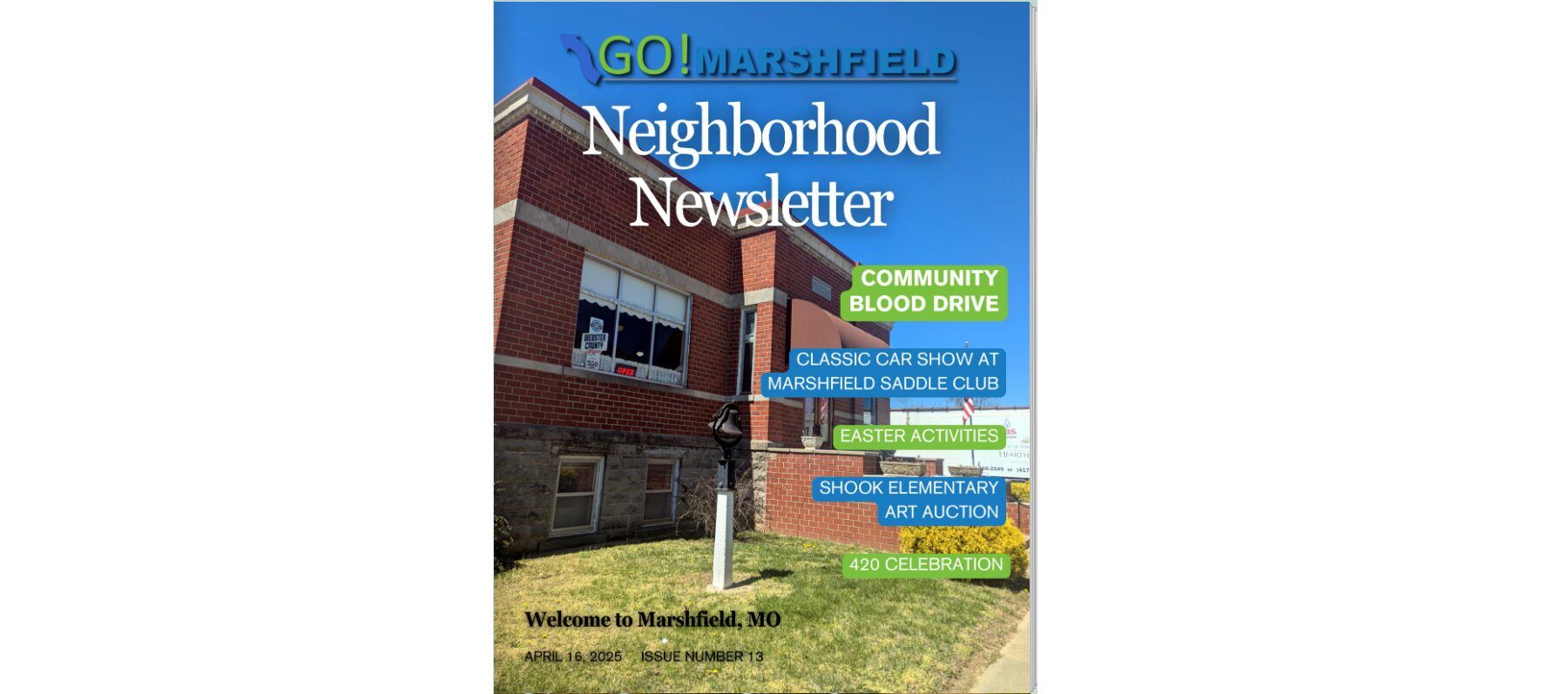 Issue 13: April 16, 2025
